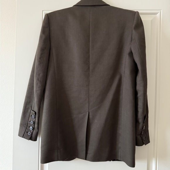 ba&sh Dark Brown Suit Jacket - Picture 5 of 6